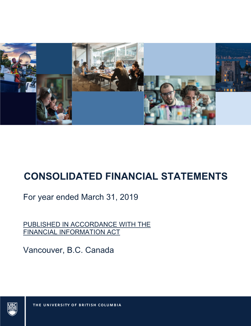 Consolidated Financial Statements