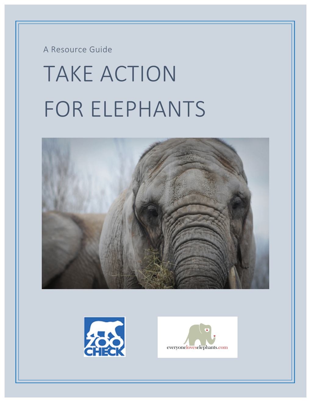 Take Action for Elephants Resource Guide