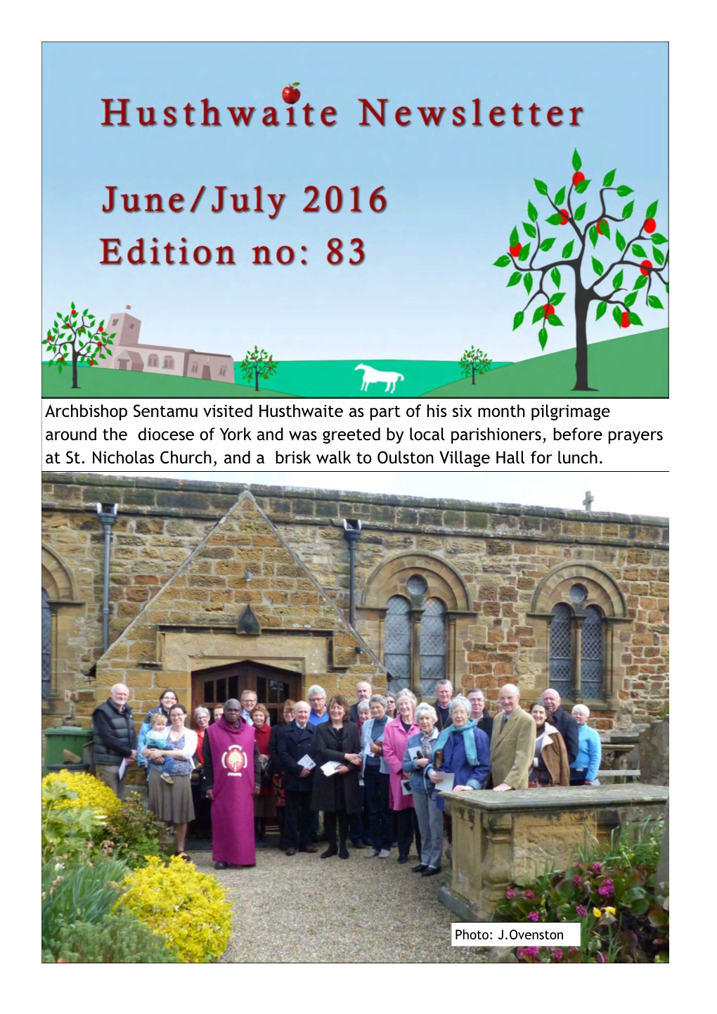 Newsletter June 2016