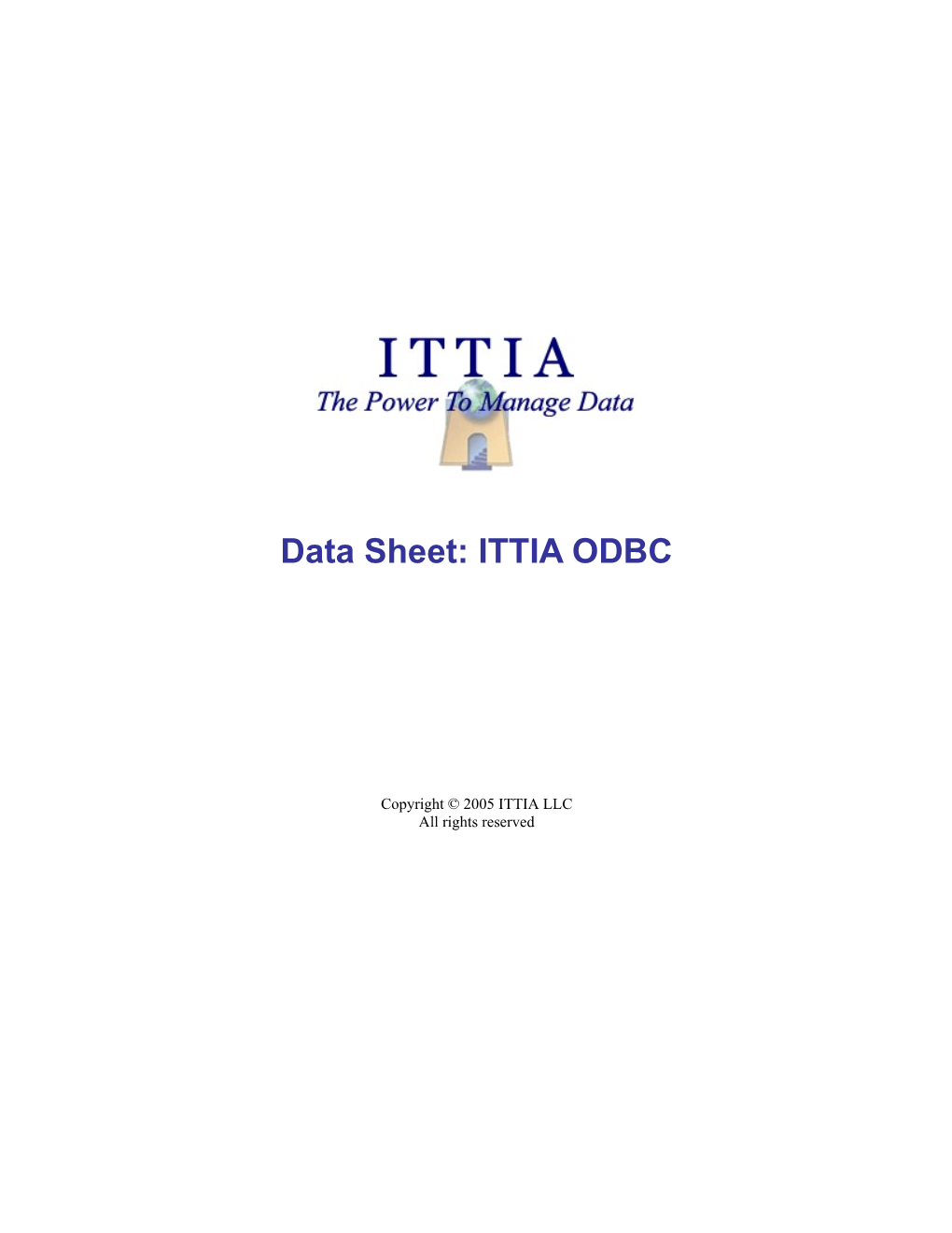 Data Sheet: ITTIA ODBC