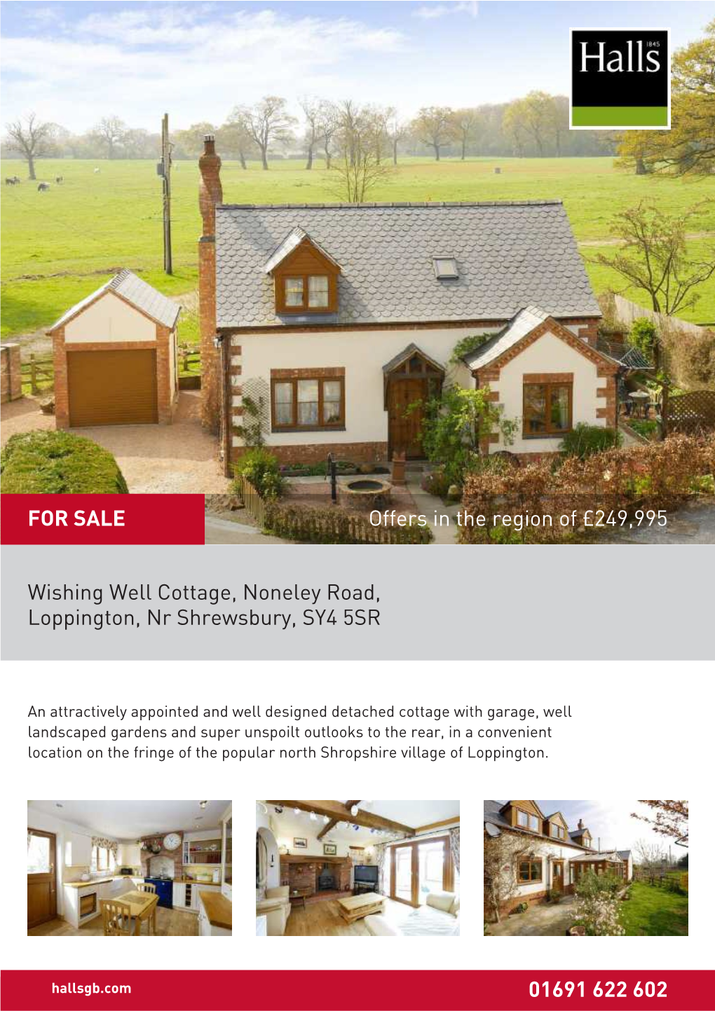 Wishing Well Cottage, Noneley Road, Loppington, Nr Shrewsbury, SY4 5SR