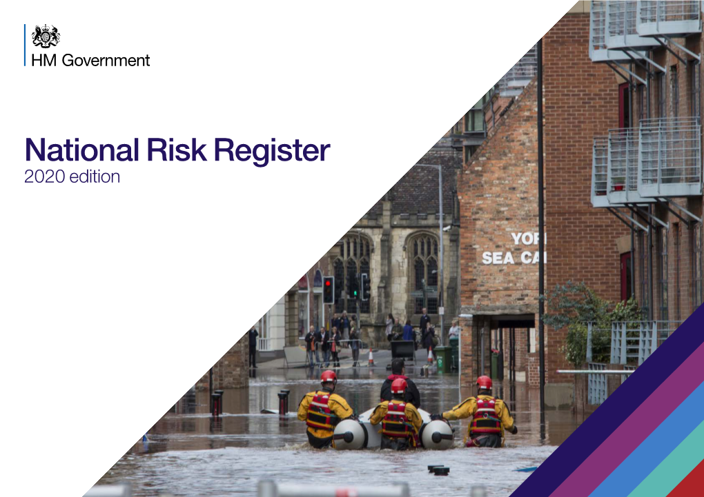 CCS's National Risk Register 2020
