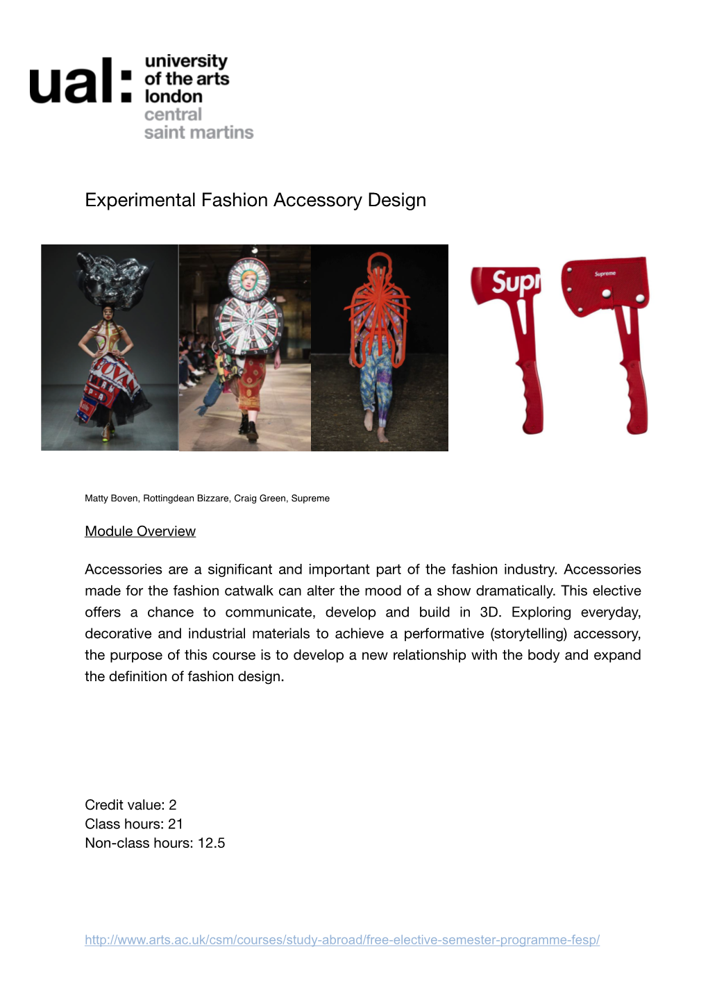 Experimental Fashion Accessory Design
