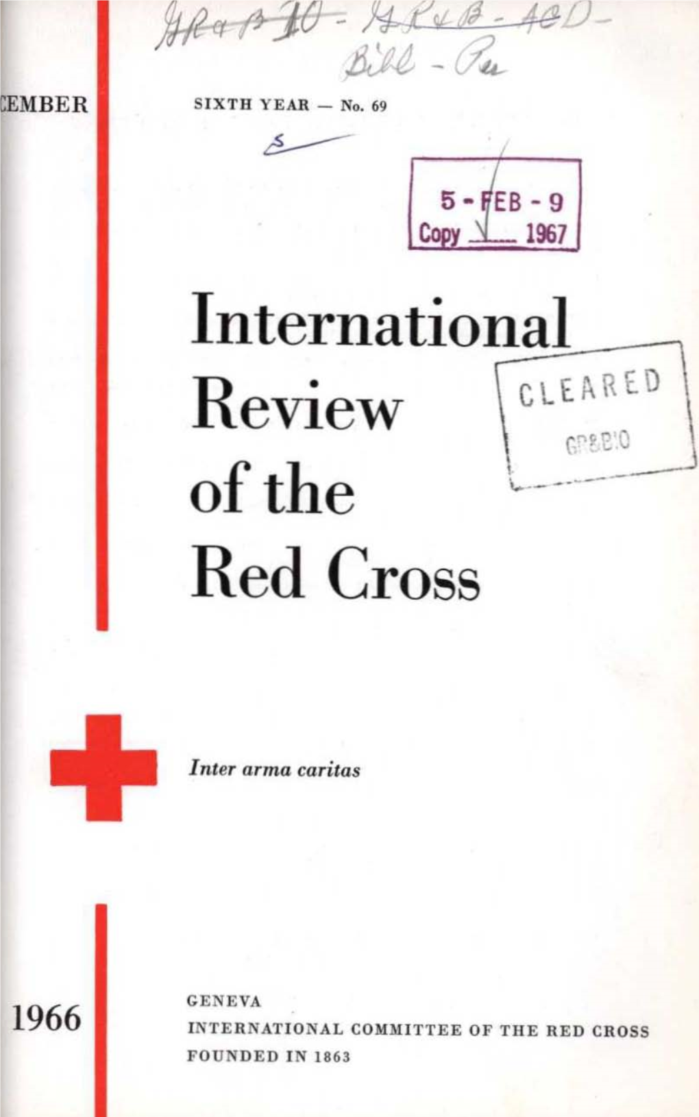 International Review of the Red Cross