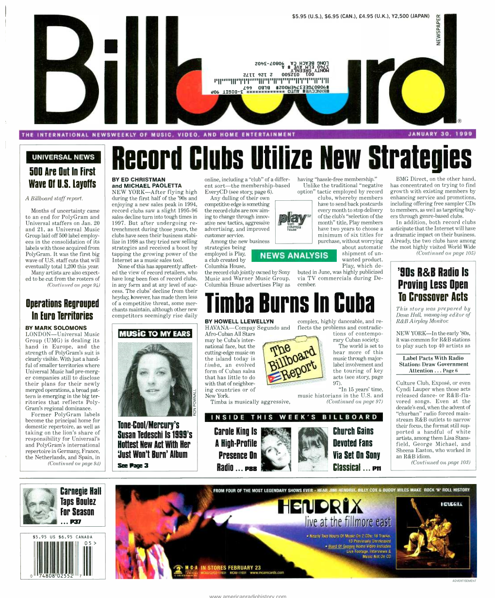 Record Clubs Utilize New Strategies