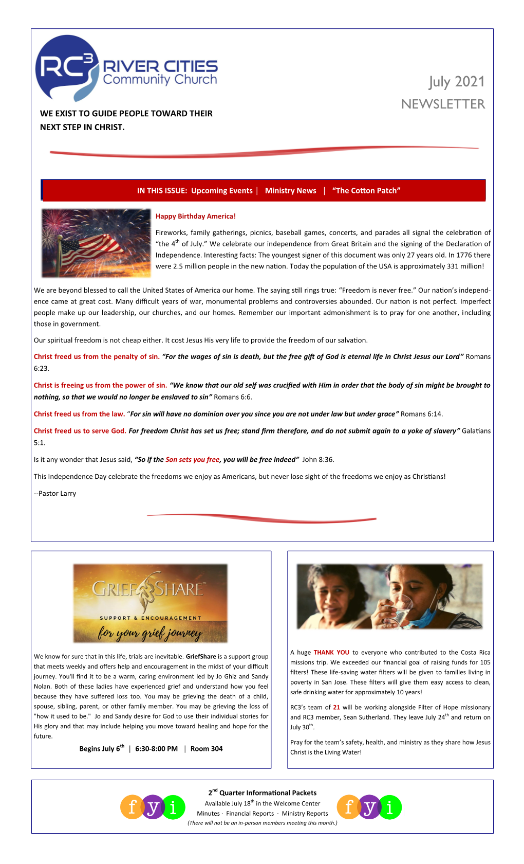 July Newsletter.Pdf