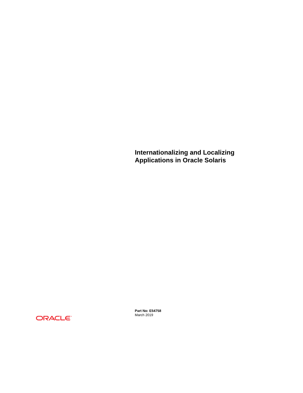 Internationalizing and Localizing Applications in Oracle Solaris