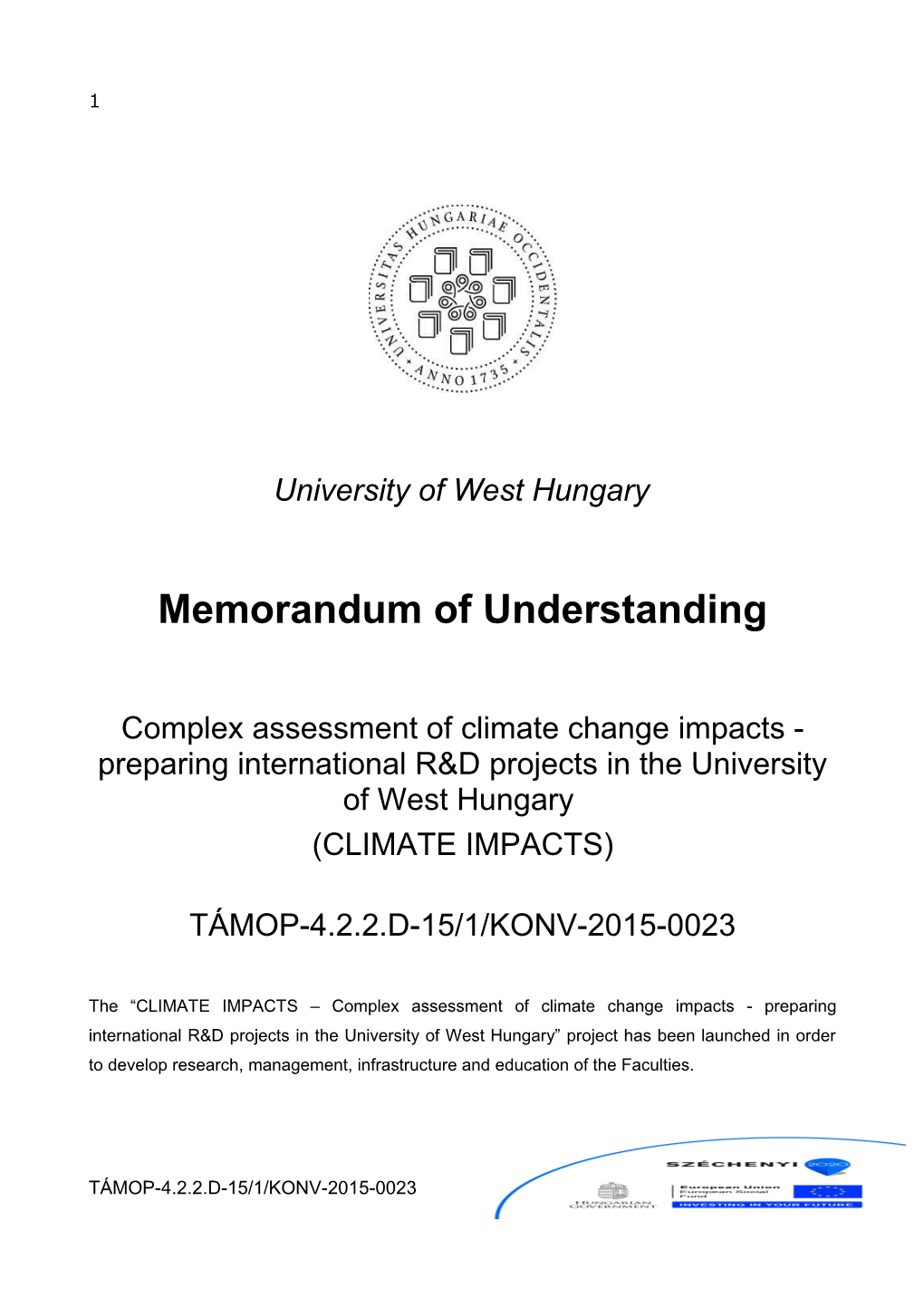 Memorandum of Understanding s29