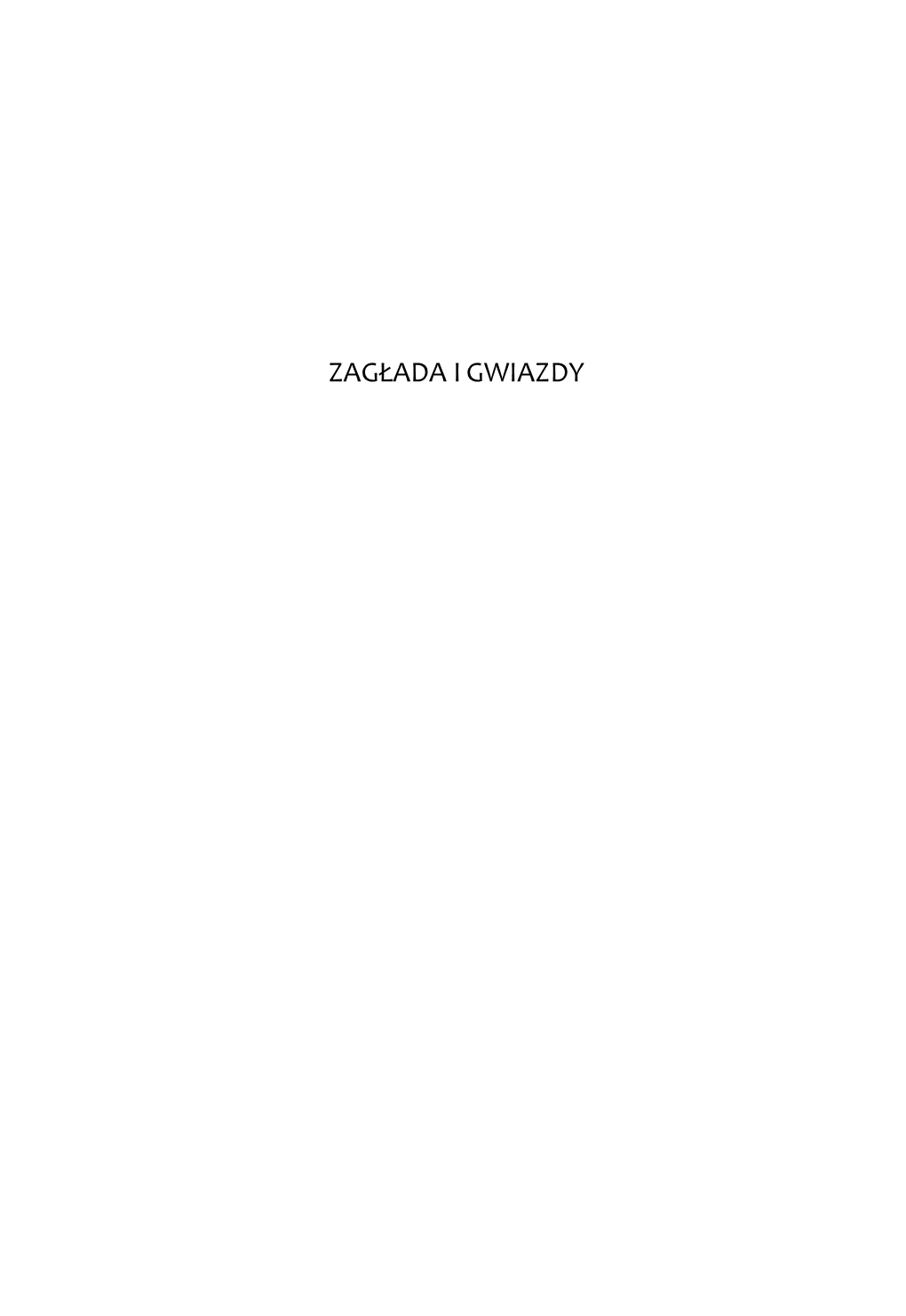 GAJEWSKA Zagłada I Gwiazdy 2017.Pdf