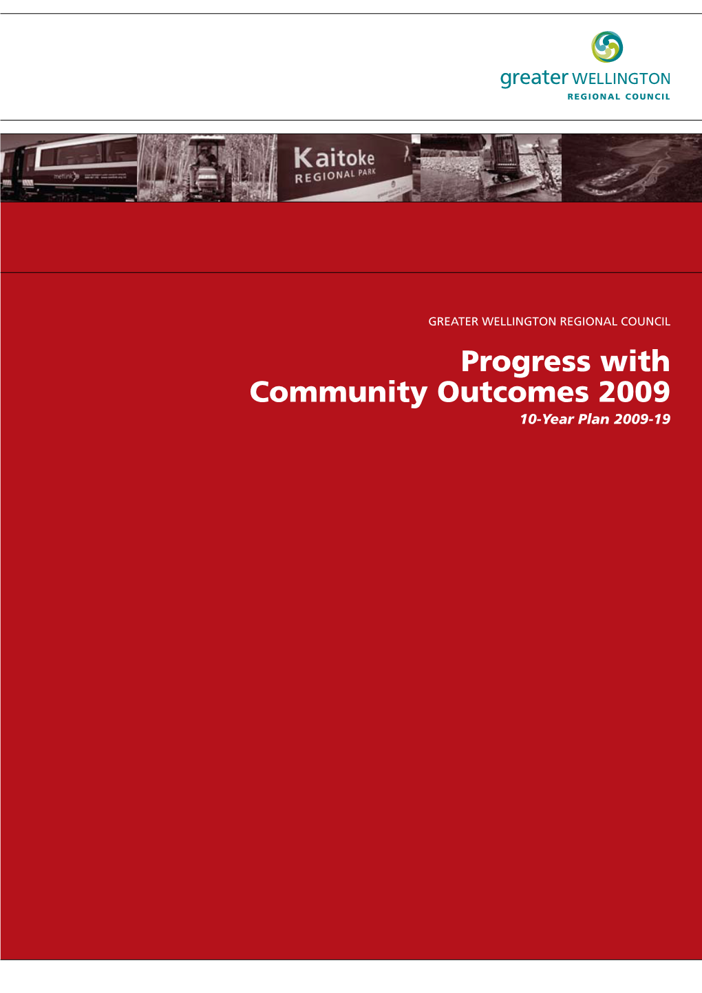 Progress with Community Outcomes 2009