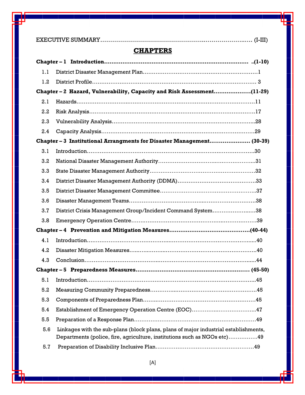 District Disaster Management Plan New Delhi (2014)