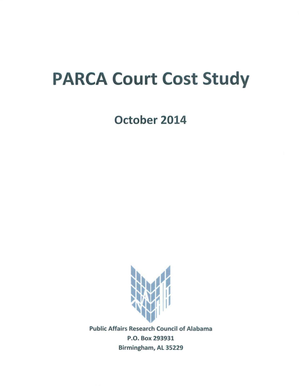 PARCA Court Cost Study