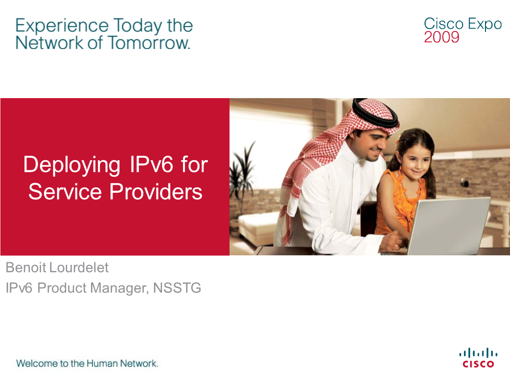 Deploying Ipv6 for Service Providers