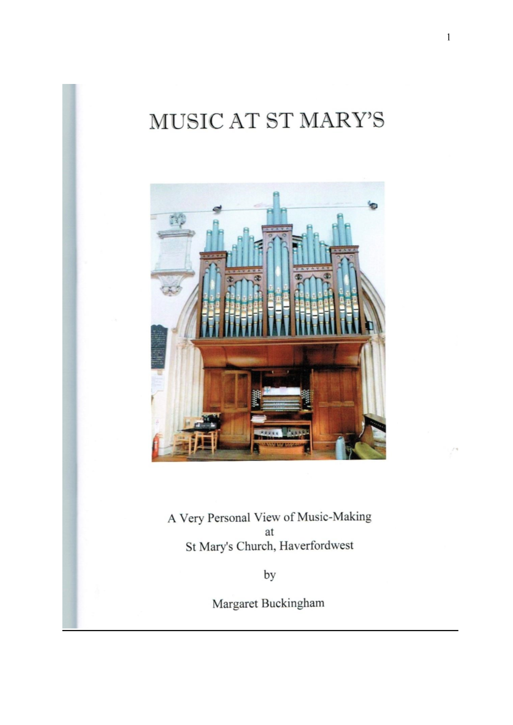Music at St Mary's