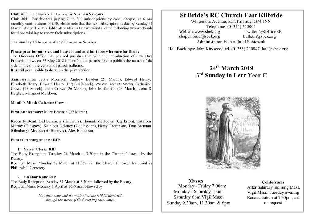 St Bride's RC Church East Kilbride