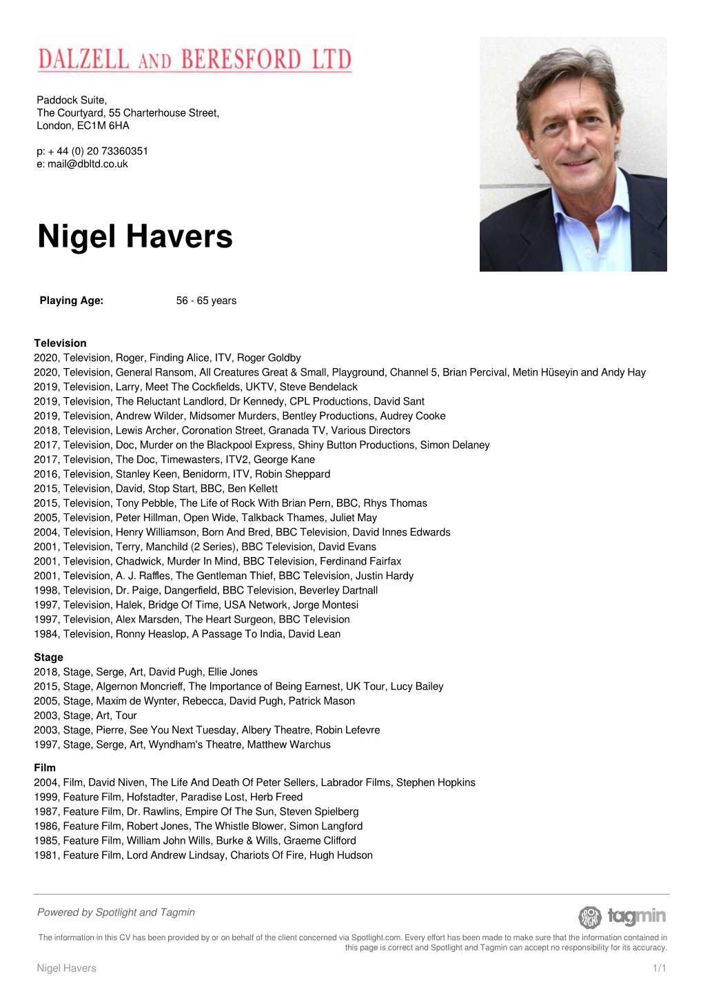 Nigel Havers