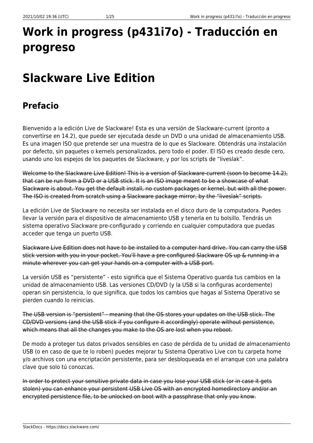 Work in Progress (P431i7o) - Traducción En Progreso Work in Progress (P431i7o) - Traducción En Progreso