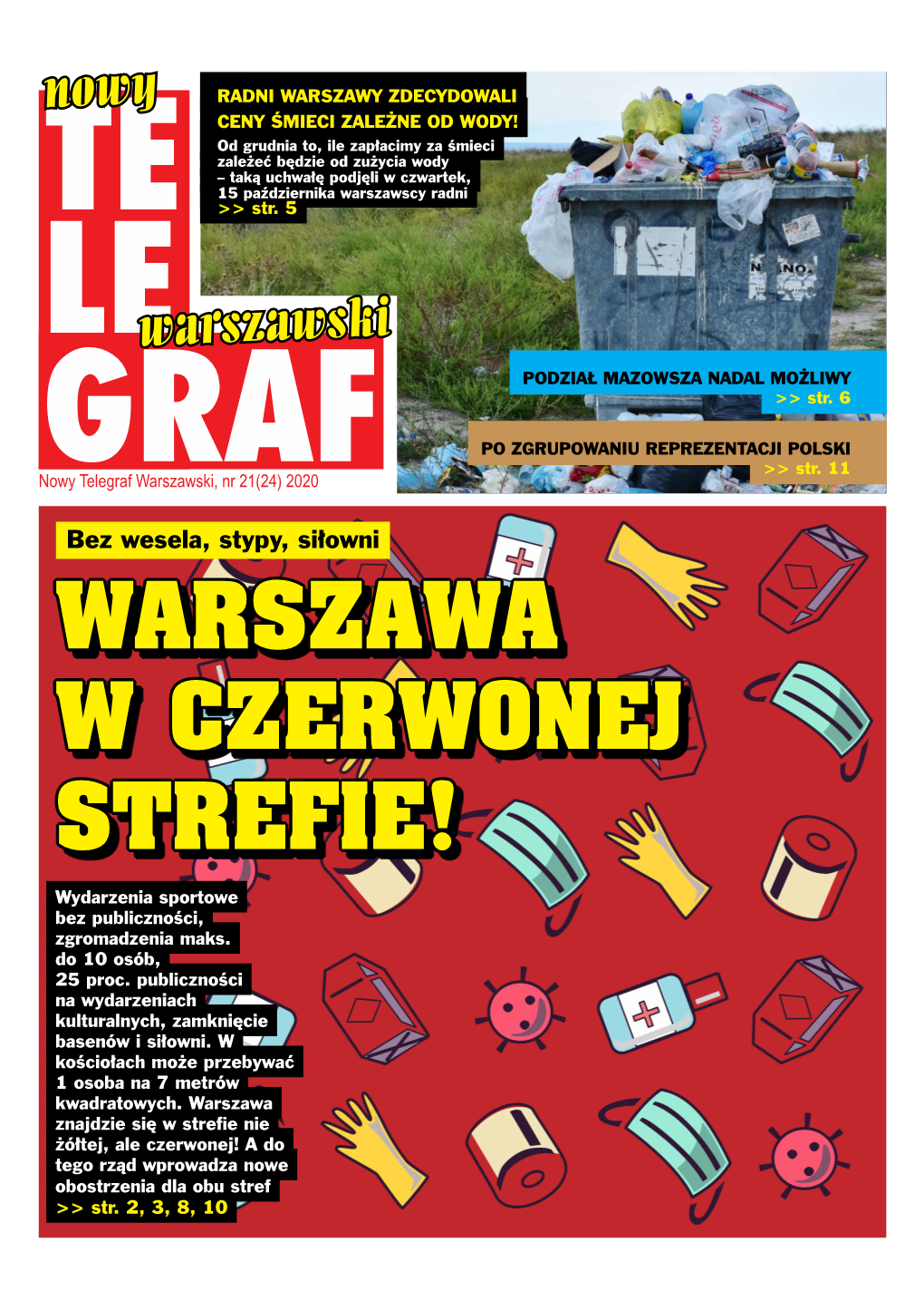 Październik 2020 Nowy Telegraf Warszawski Na Początek Łyżeczki Dziegciu W Beczułce Miodu