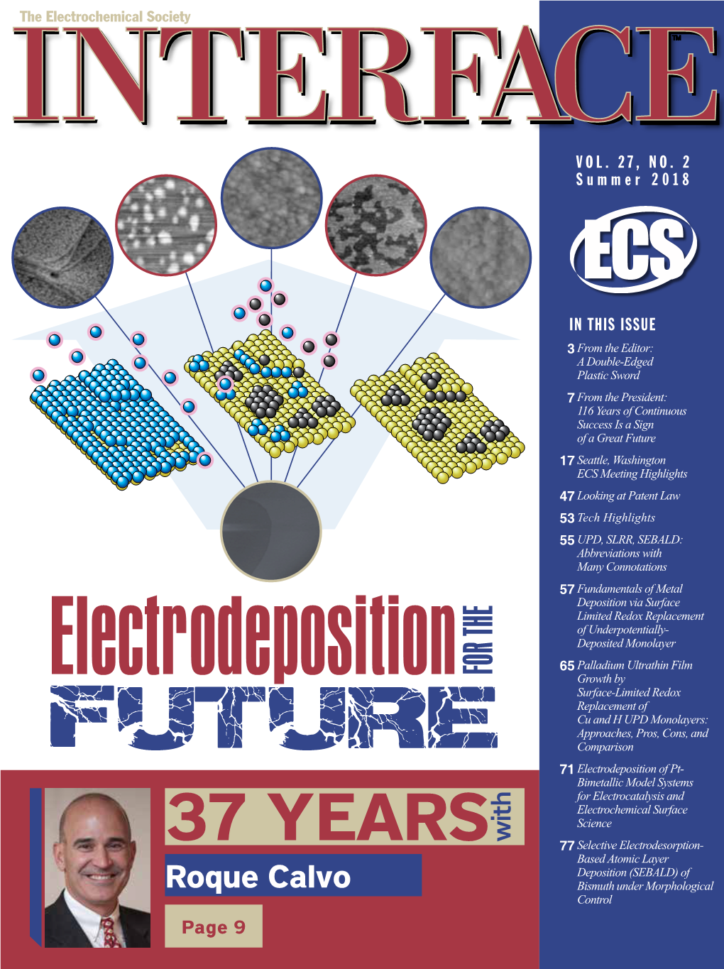 37 Years with Selective Electrodesorption- 77 Based Atomic Layer Deposition (SEBALD) of Roque Calvo Bismuth Under Morphological Control Page 9