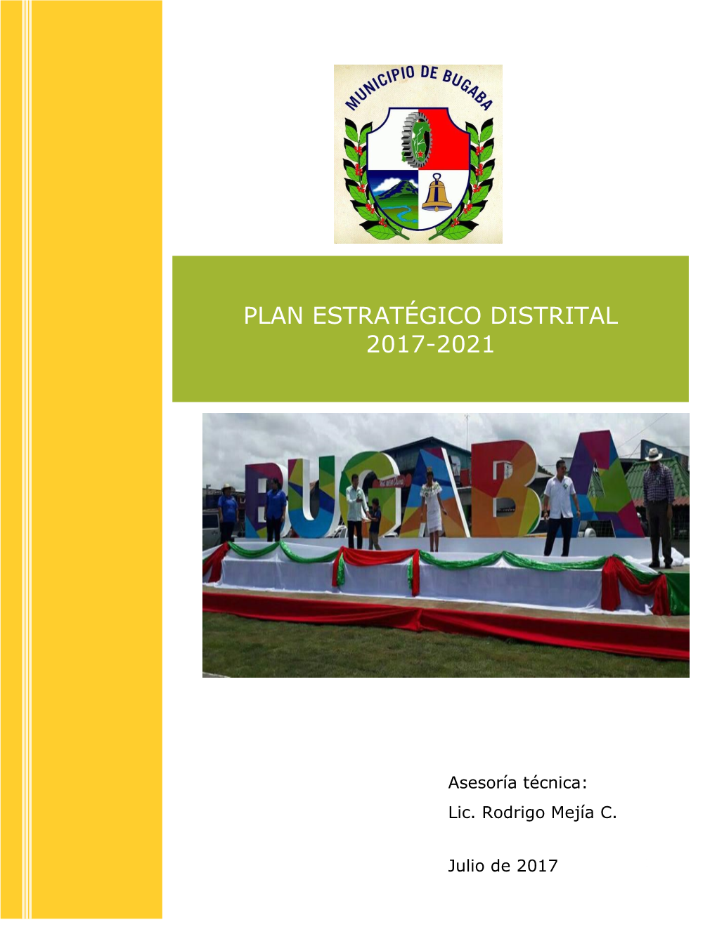 Plan Estratégico Distrital 2017-2021