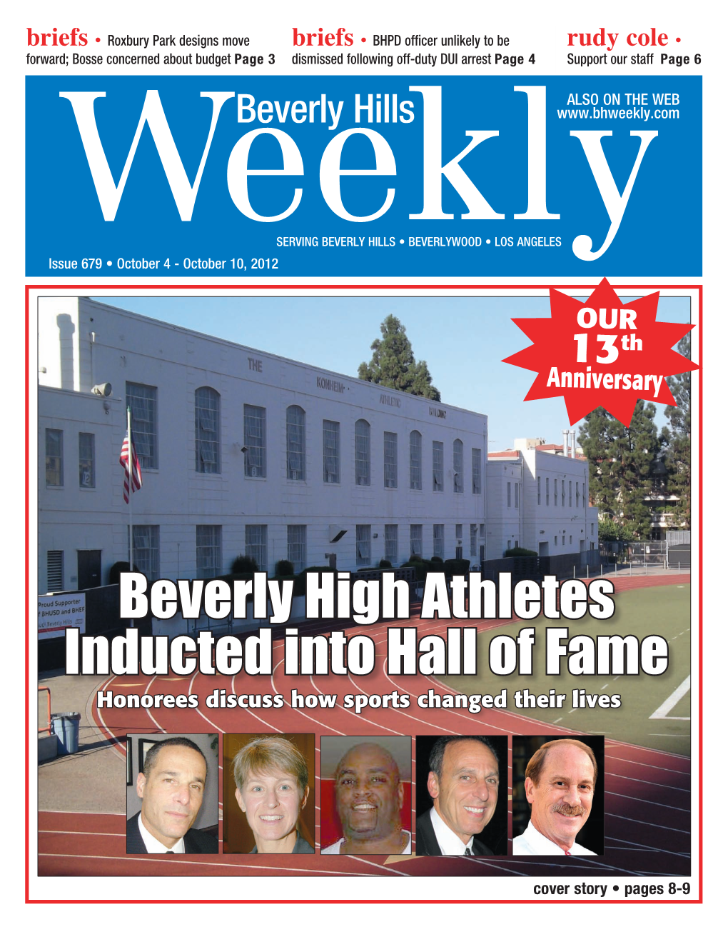 Beverly High Athletes Inducted Into Hall of Fame Honorees Discuss How Sports Changed Their Lives