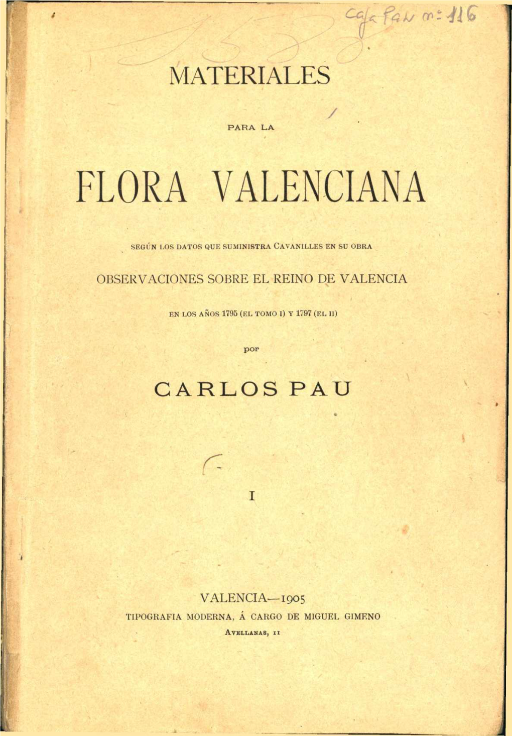 Flora Valenciana