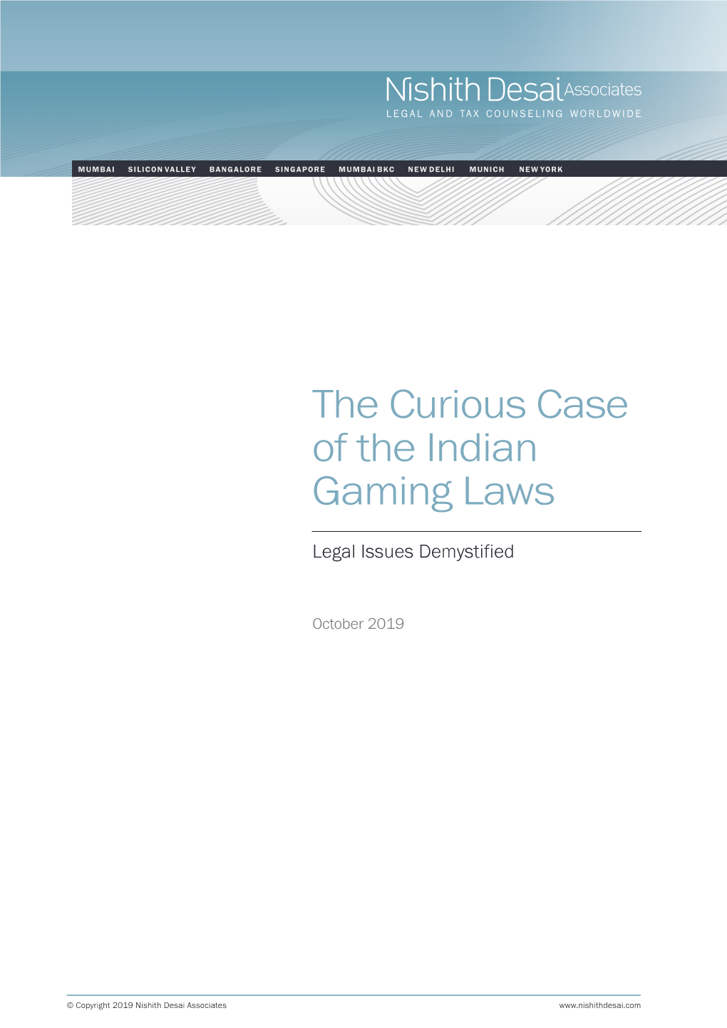 The Curious Case of the Indian Gaming Laws