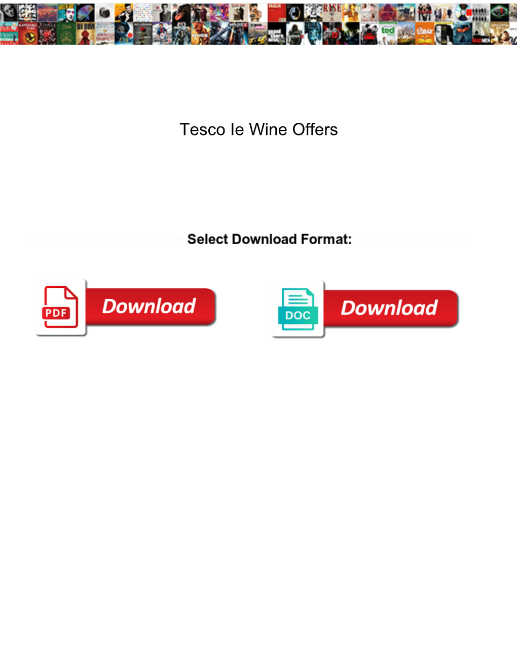 Tesco Ie Wine Offers