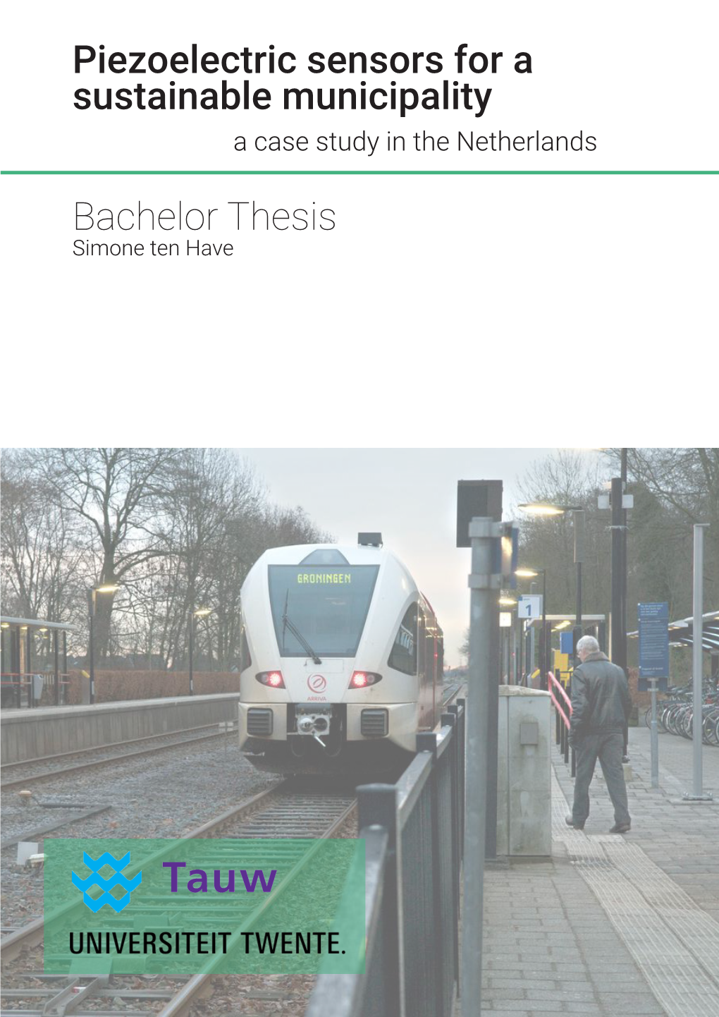 Piezoelectric Sensors for a Sustainable Municipality Bachelor Thesis