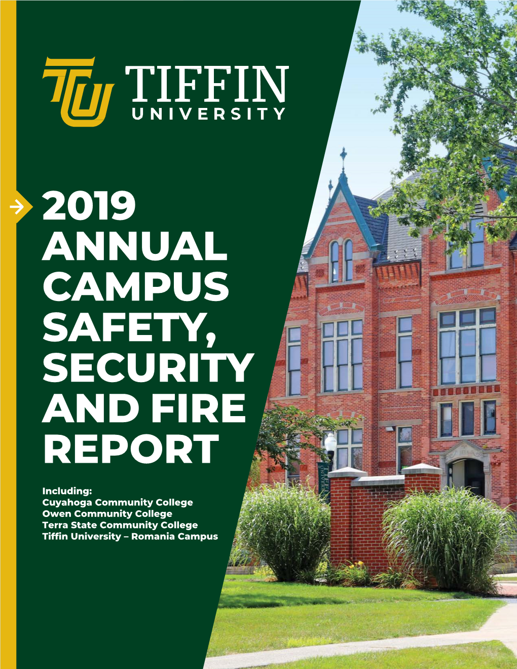 2019 Annual Campus Safety, Security and Fire Report