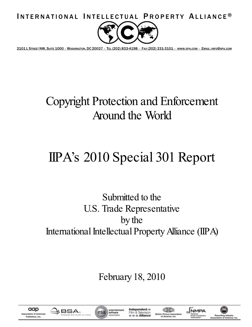 International Intellectual Property Alliance (IIPA)