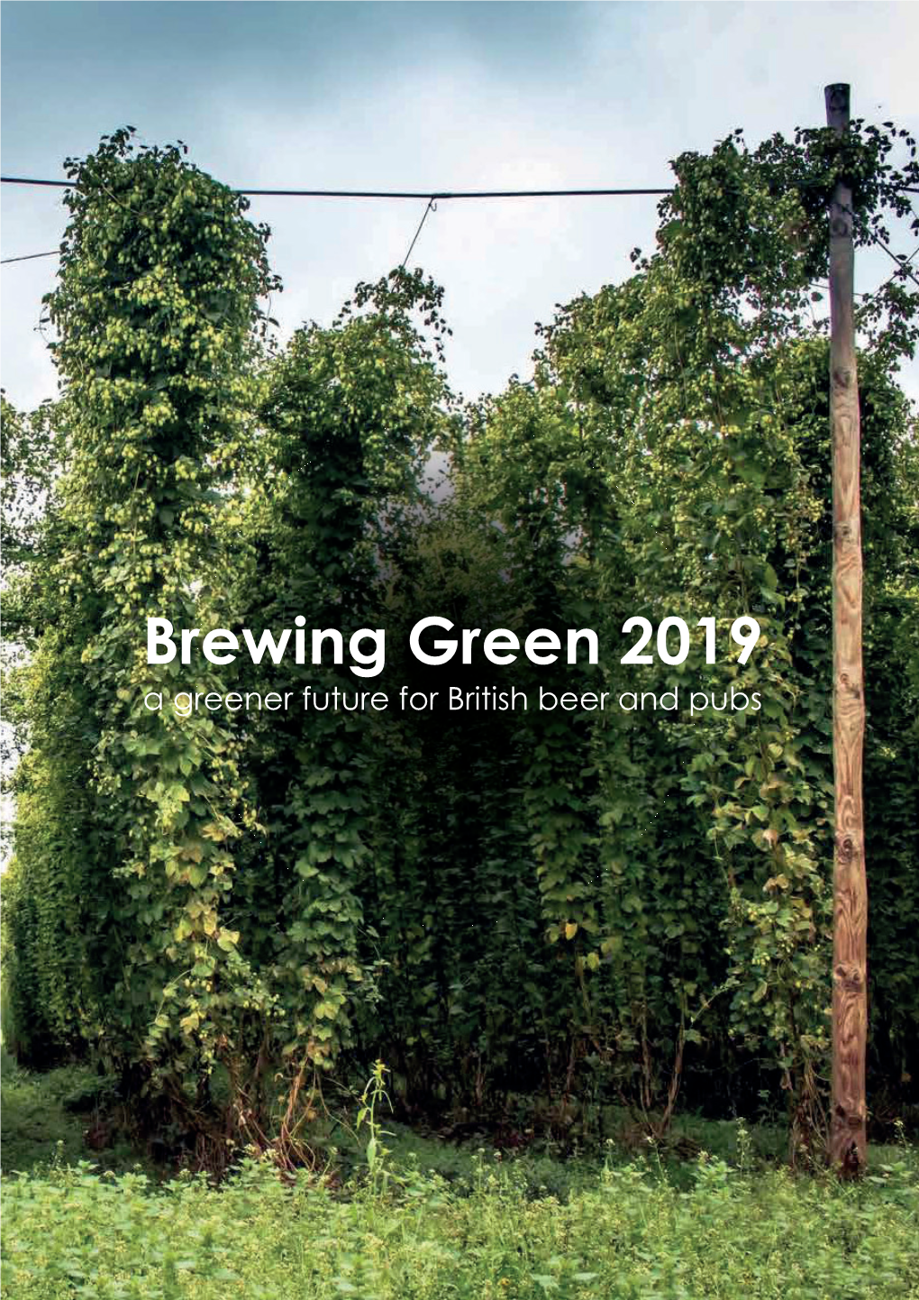 Brewing Green 2019 a Greener Future for British Beer and Pubs