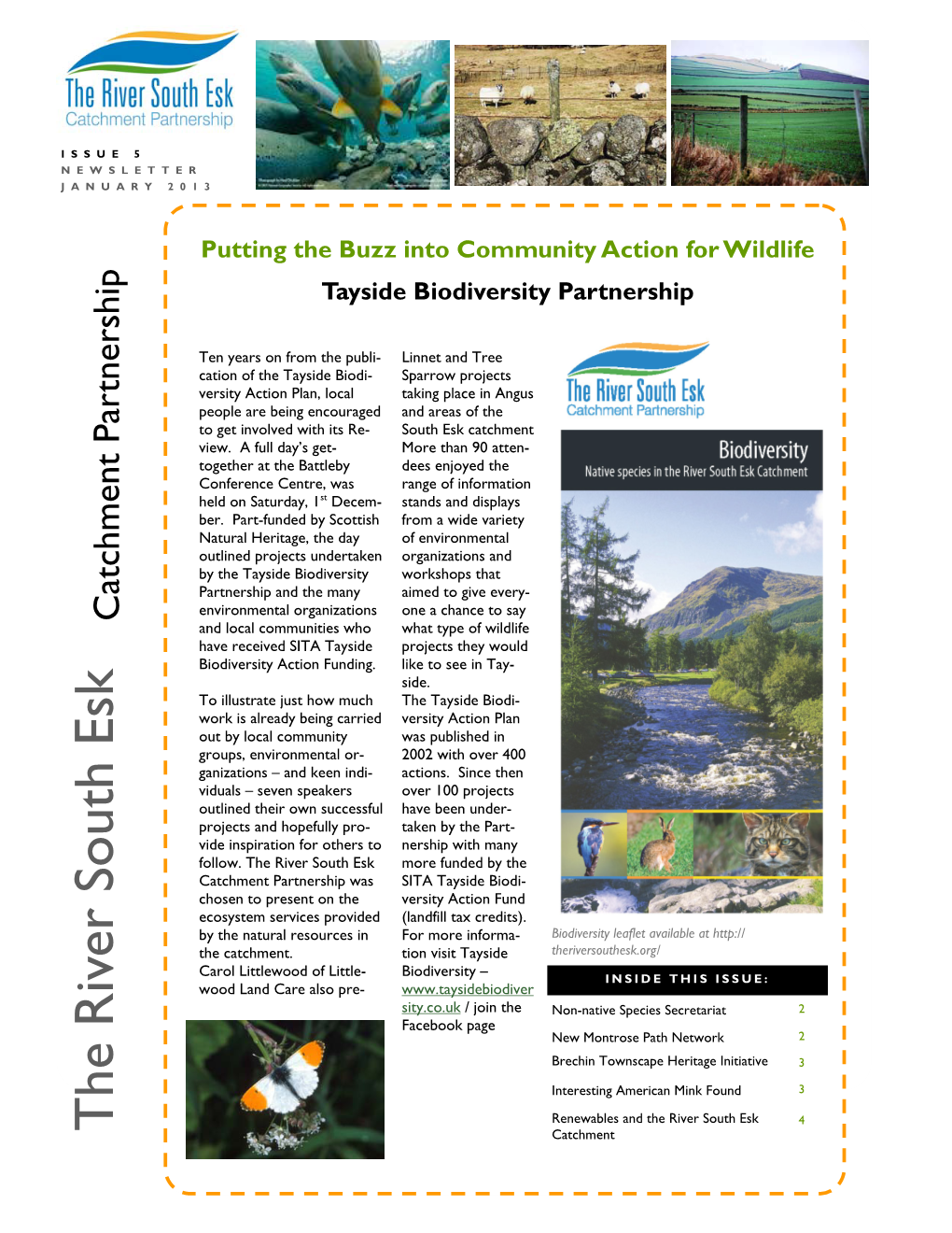 The River South Esk Catchment Partnership Newsletter