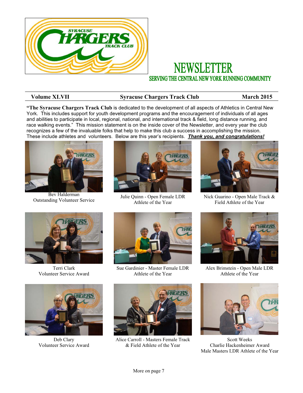 Syr Charger Newsletter-Mar 2015.Pub