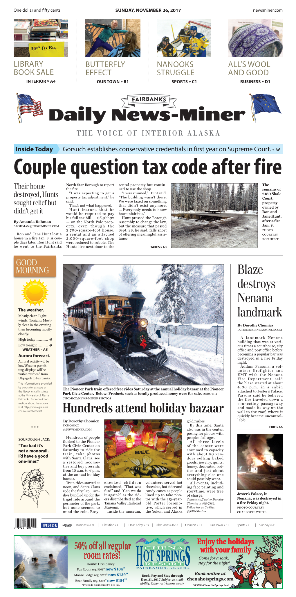 Couple Question Tax Code After Fire