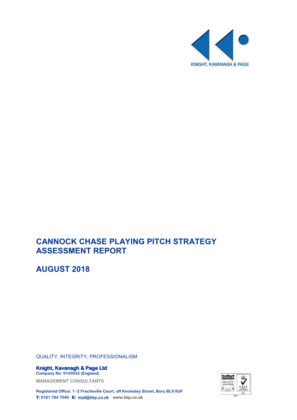 Playing Pitch Strategy Assessment Report