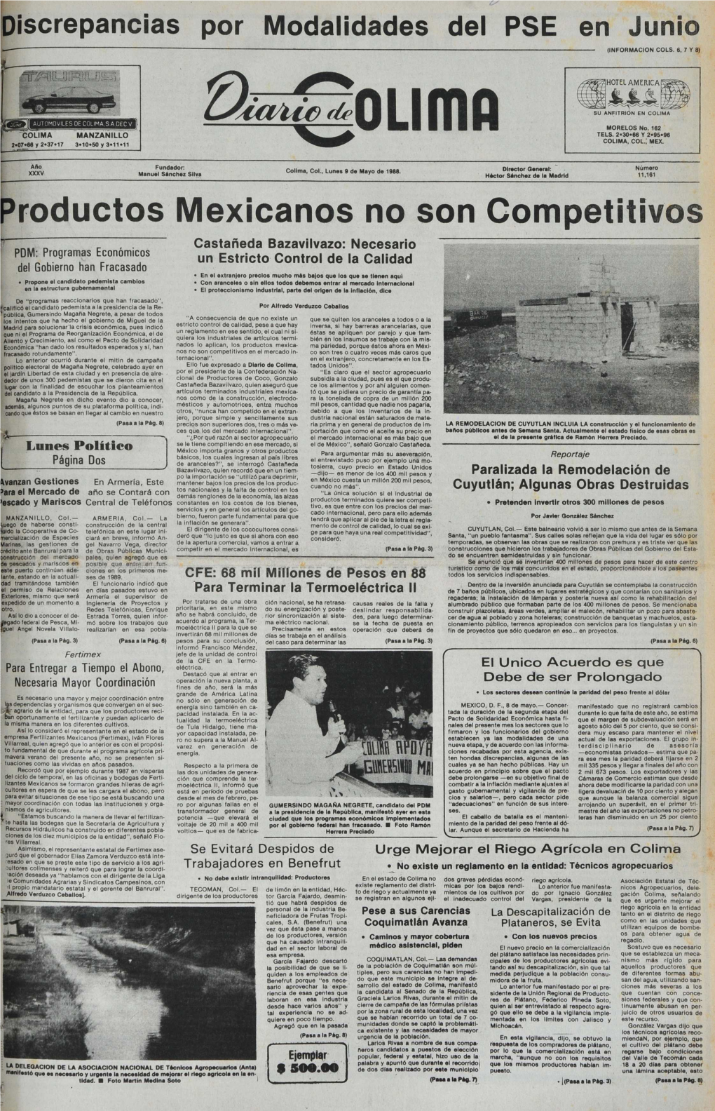 Productos Mexicanos No Son Competitivos