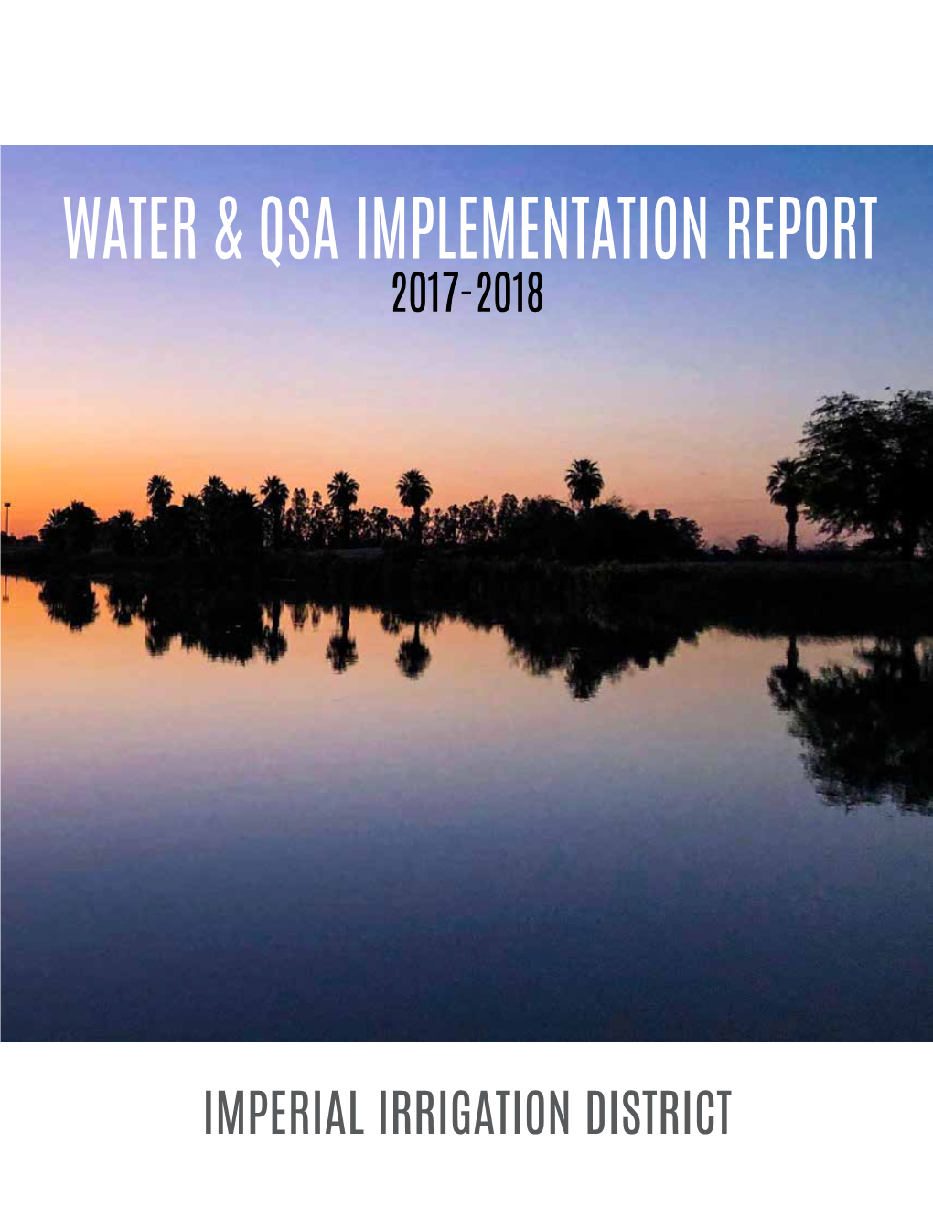 Water & Qsa Implementation Report
