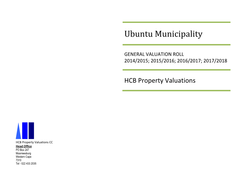 HCB Property Valuations