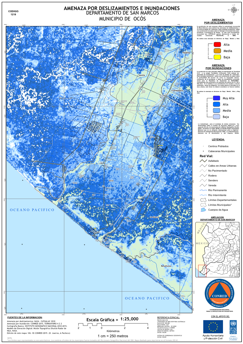 Amenaza Por Deslizamientos E Inundaciones