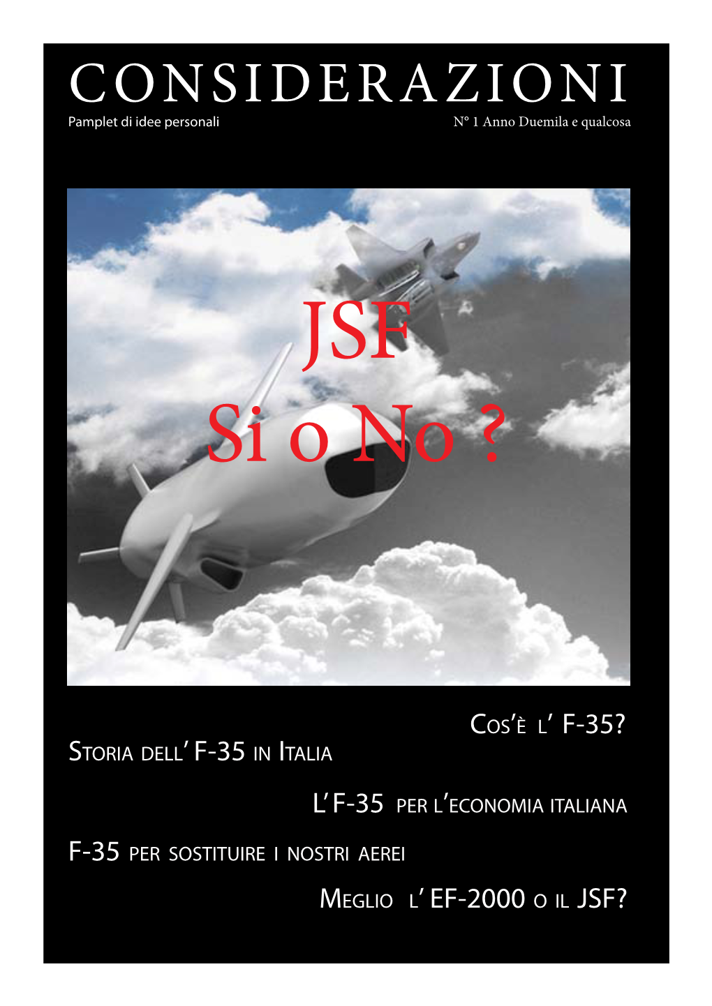 F-35? Storia Dell’ F-35 in Italia
