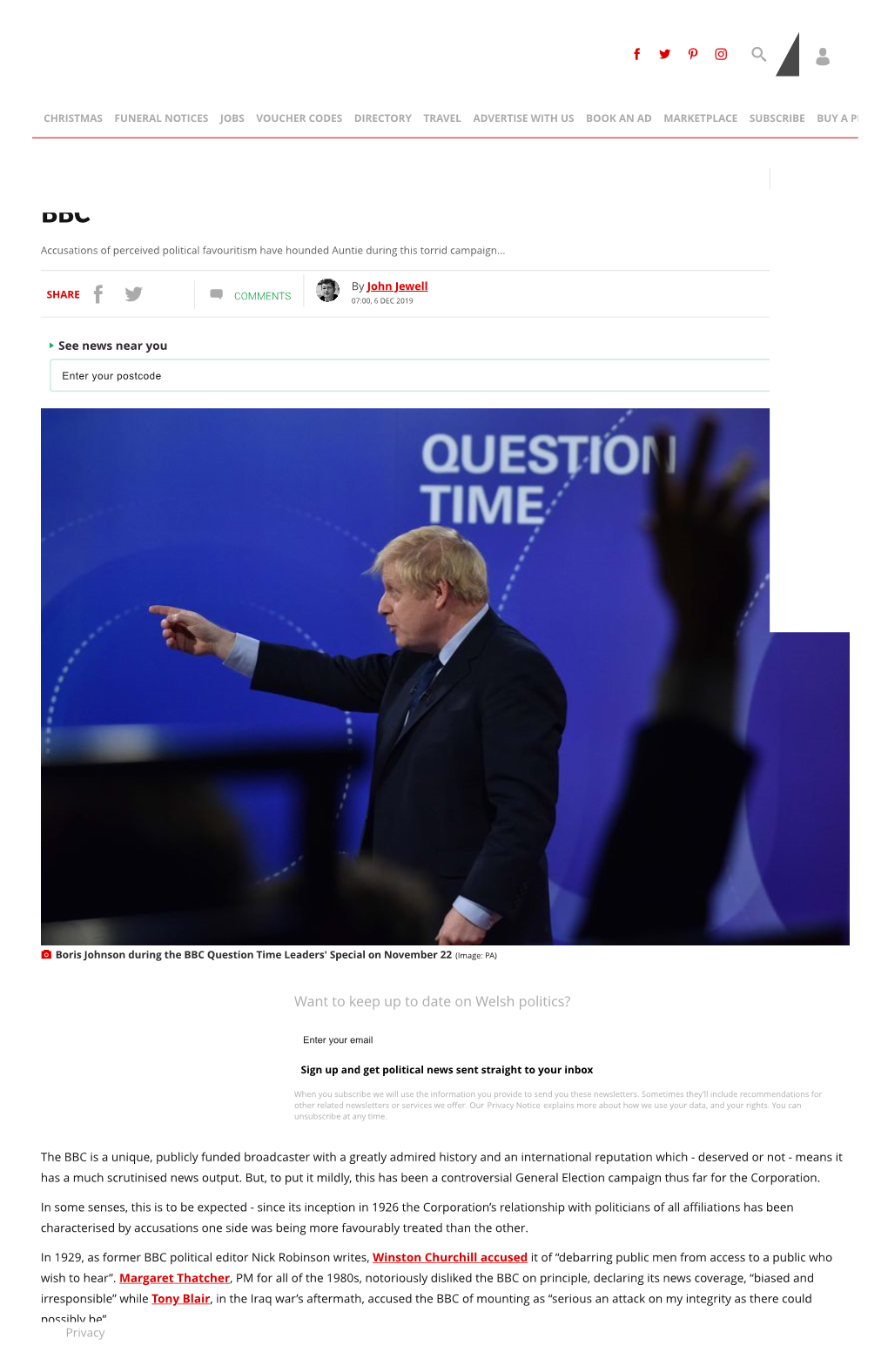 OPINION How General Election 2019 Has Proved Controversial for the BBC