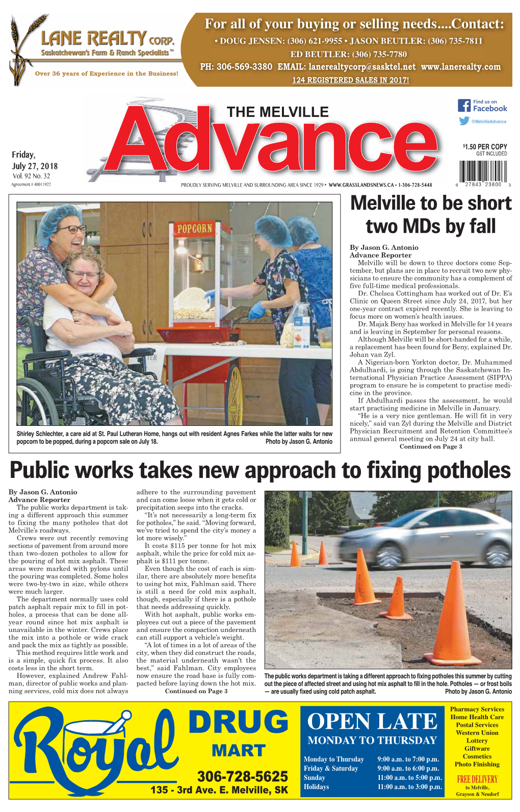 Public Works Takes New Approach to Fixing Potholes by Jason G