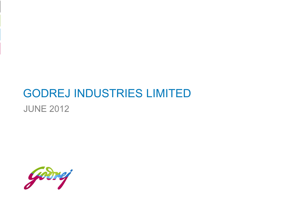 Godrej Industries Limited June 2012