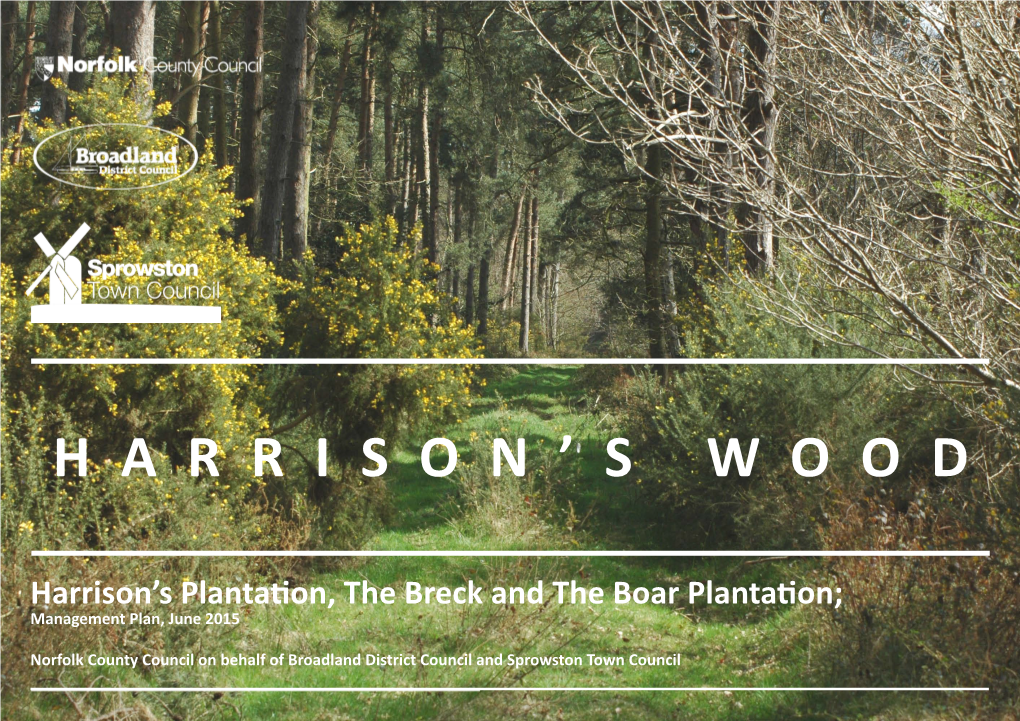 Harrison's Plantation, the Breck and the Boar Plantation;