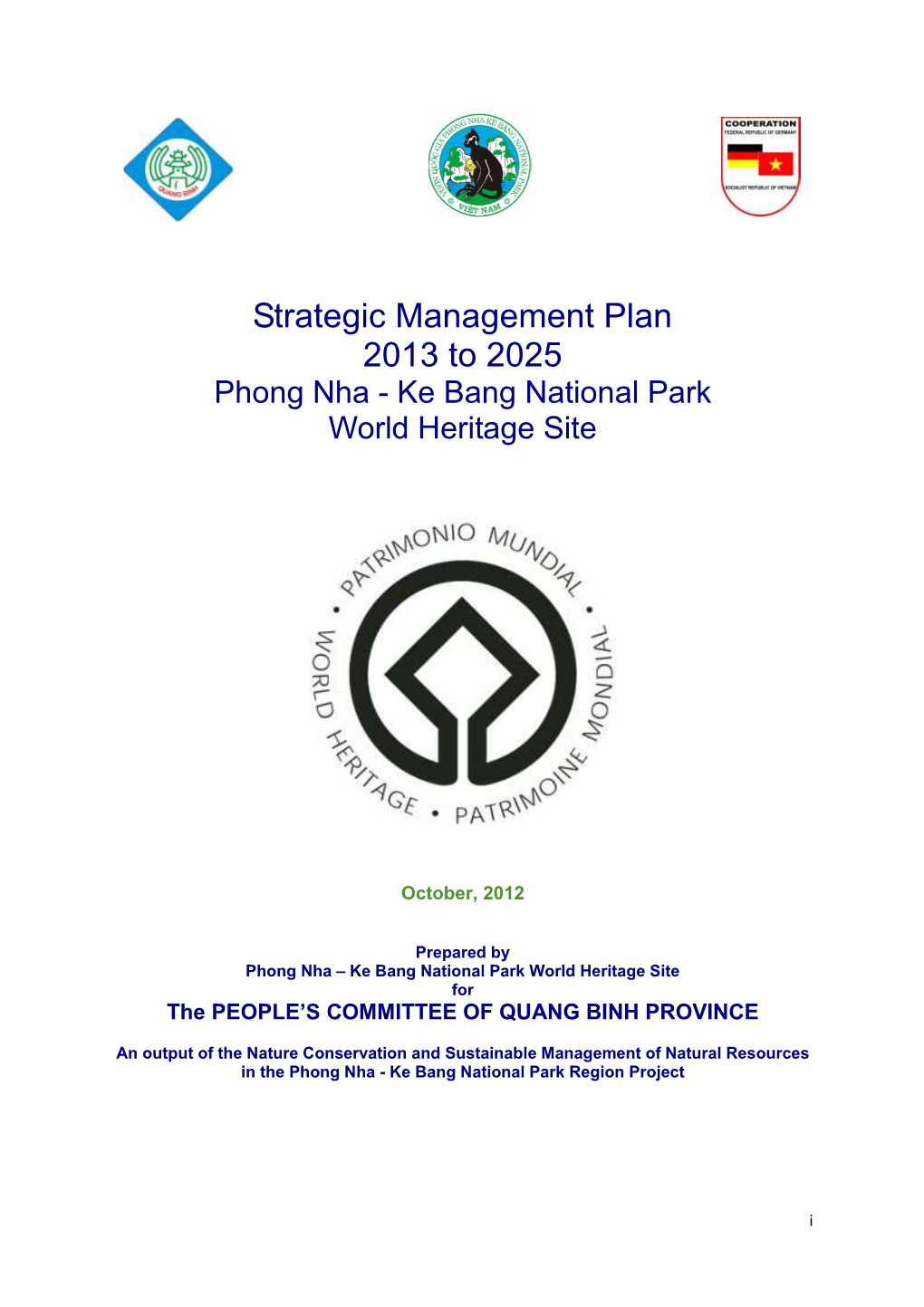 Strategic Management Plan Formatted 20121228 Rwvb3
