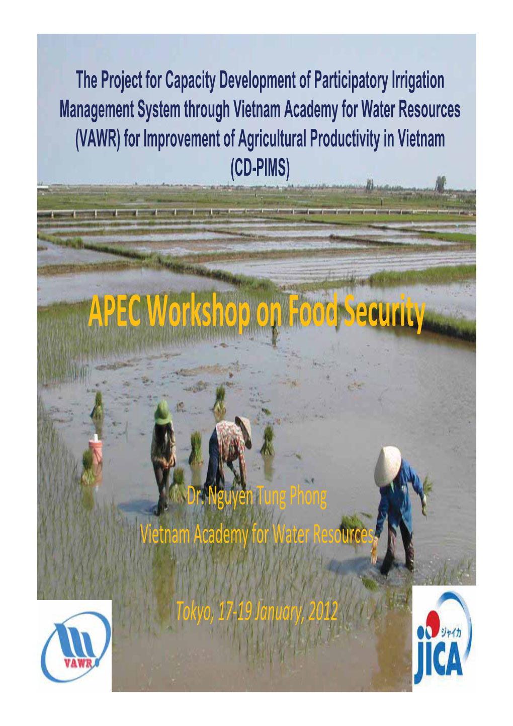 APEC Workshop on Food Security