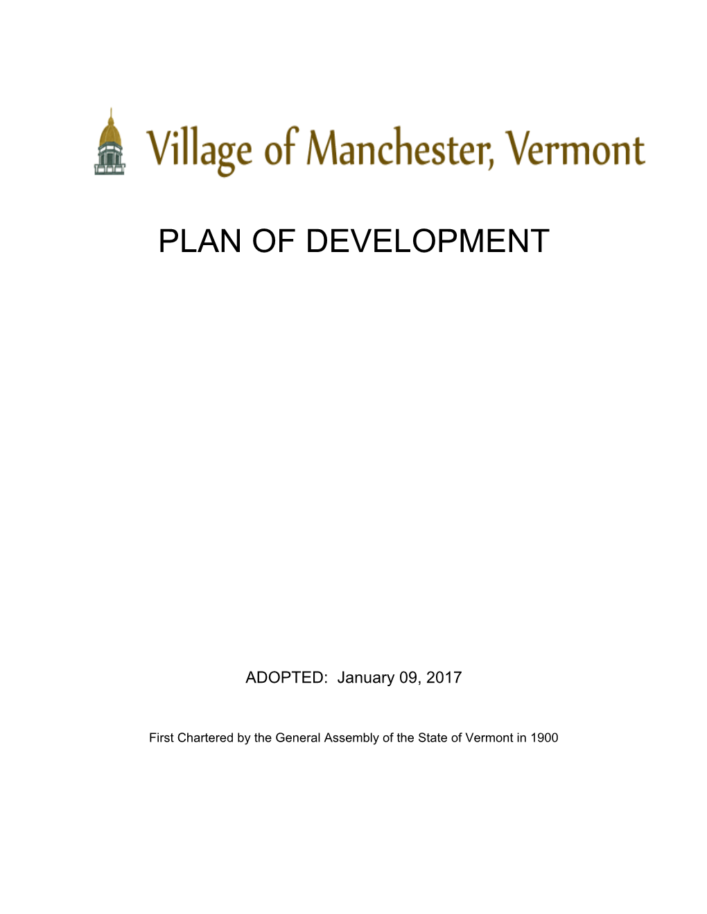 Plan of Development