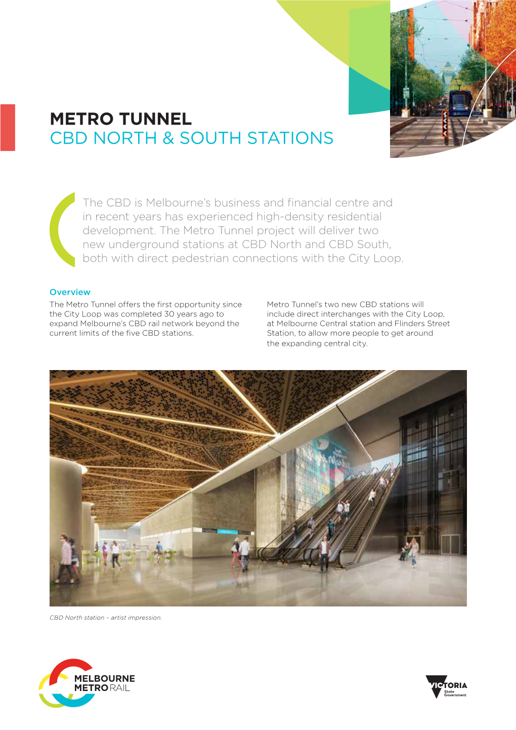 Metro Tunnel Cbd North & South Stations