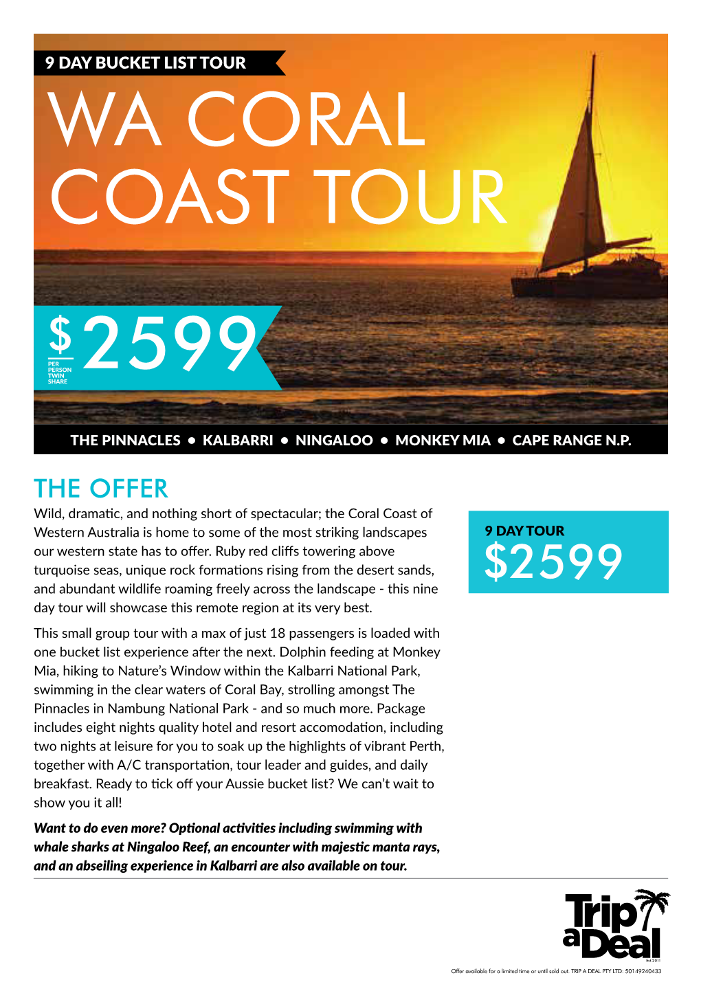 Wa Coral Coast Tour